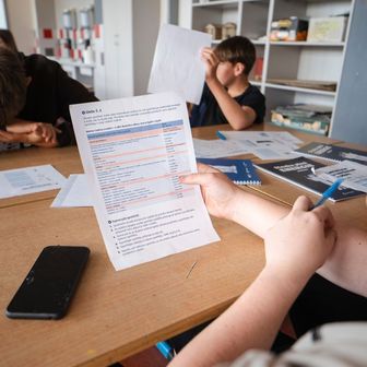 Žák vyplňuje pracovní list